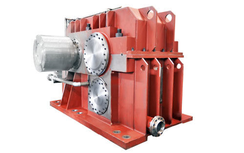 China Parallel Shaft Mounted Speed Reducer Gearbox / Cast Steel Standard 90 Degree Gearbox supplier